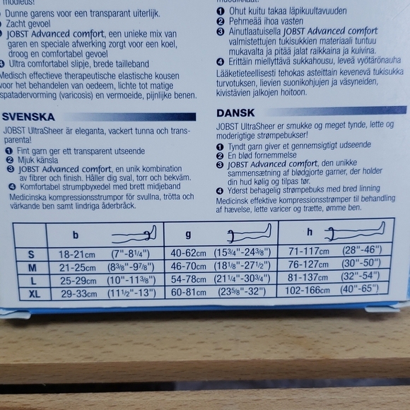 JOBST Compression Pantyhose 15-20mmHg Closed Toe - Picture 5 of 5